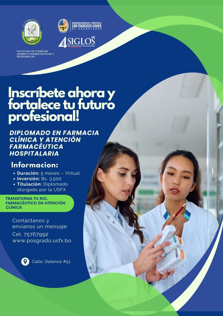 Diplomado en Farmacia Clínica y Atención Farmacéutica Hospitalaria – Sep. 30/2025