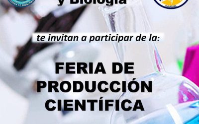 ¡Te invitamos a la Feria de Producción Científica!