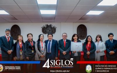 Lectura de Calificación y Acreditación de la Carrera de Biología