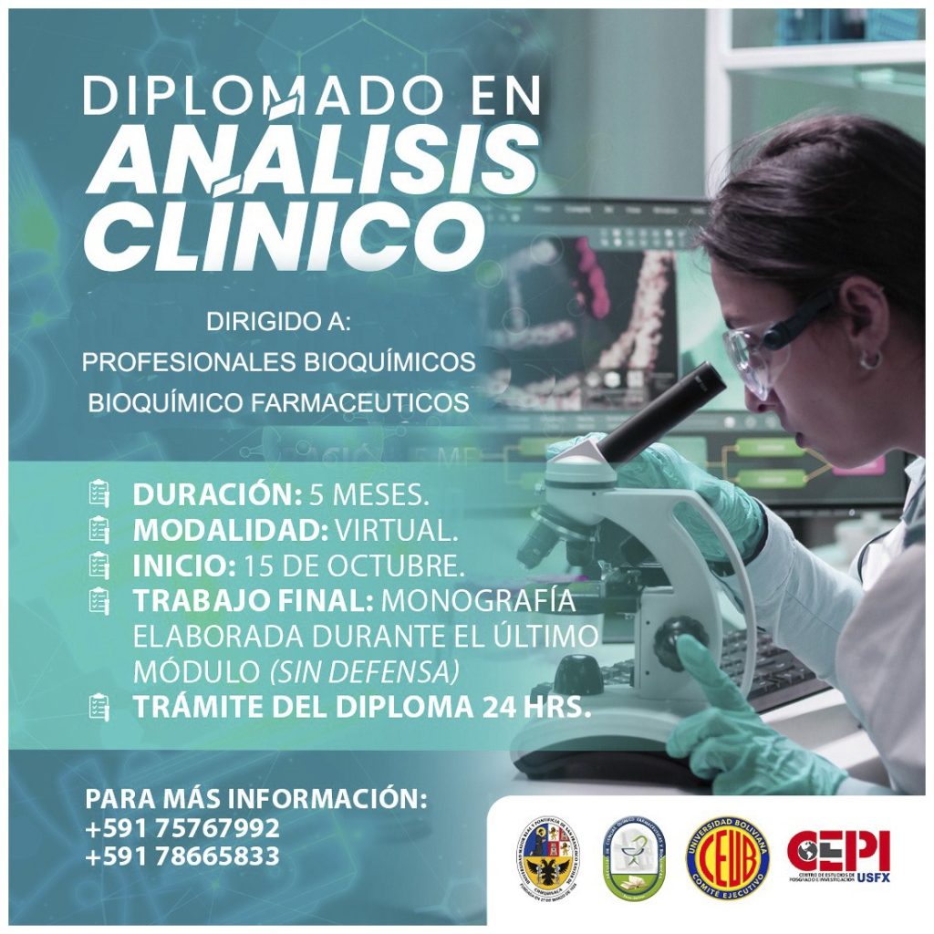Diplomado en ANÁLISIS CLÍNICO – CEPI USFX