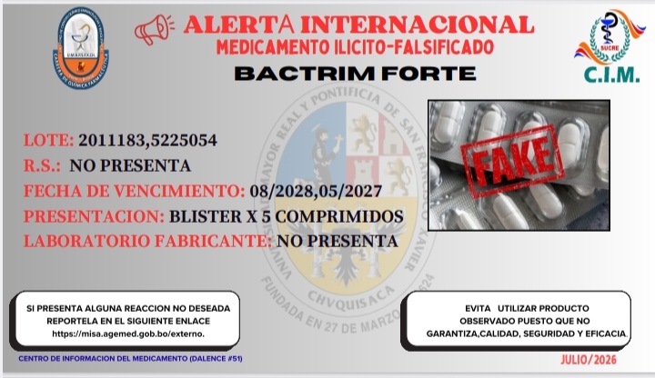 BACTRIM FORTE 22/07/2026