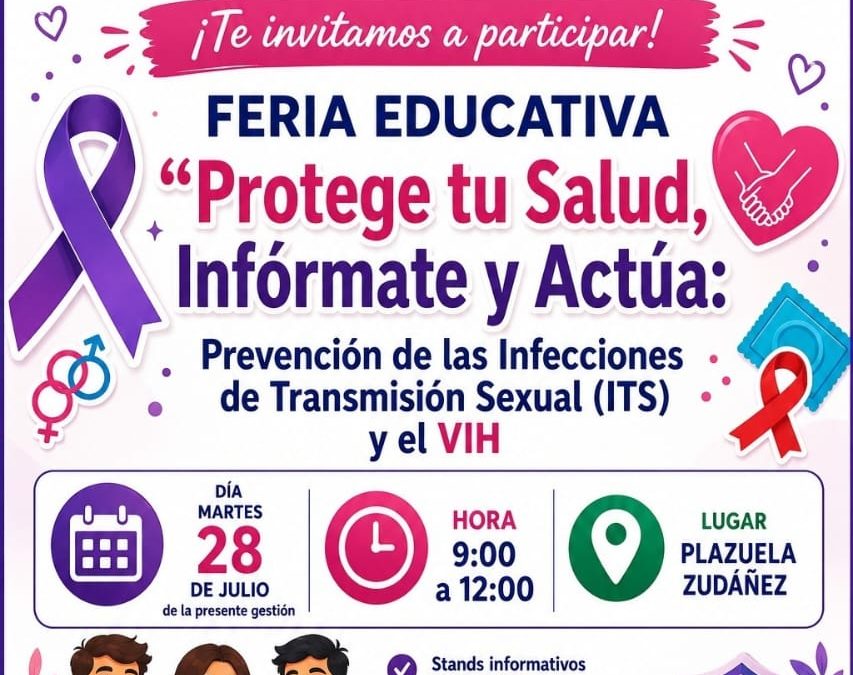 Prevención de las Infecciones de Transmisión Sexual (ITS) y el VIH 27/07/2026